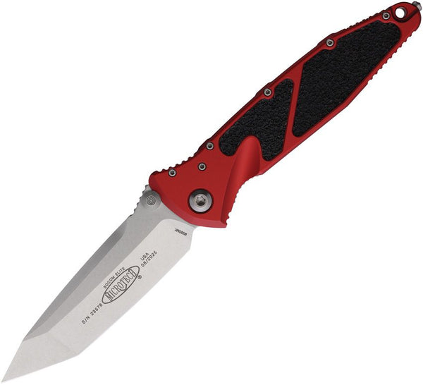 MICROTECH SOCOM ELITE LINERLOCK MCT16110RD – STONEWASHED M390