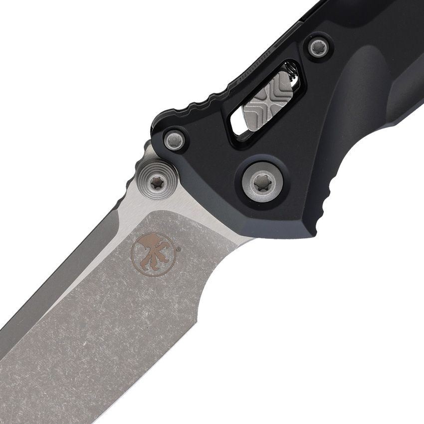 MICROTECH MCT159RL10AP 19707 SOCOM DELTA RAM-LOK M390MK STEEL APOCALYPTIC BLACK HANDLE FOLDING KNIFE.