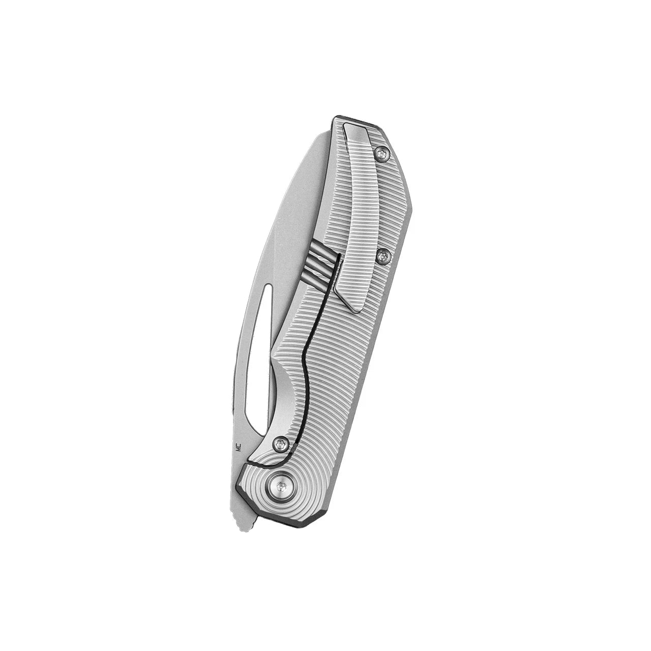 BESTECH MINI TAIPAN FRAME LOCK BT2603A – BEAD BLAST STONEWASH CPM-MAGNACUT SHEEPSFOOT BLADE – MILLED BEAD BLAST STONEWASH TITANIUM HANDLE – MADE IN CHINA
