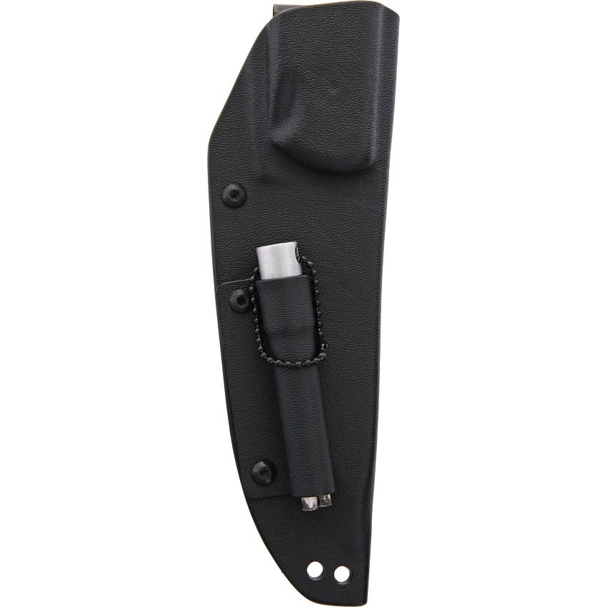 TOPS KNIVES BROS-TBF-02 FIELDCRAFT BOB HUNTER 1095HC STEEL MICARTA HANDLE FIXED BLADE KNIFE W/SHEATH.