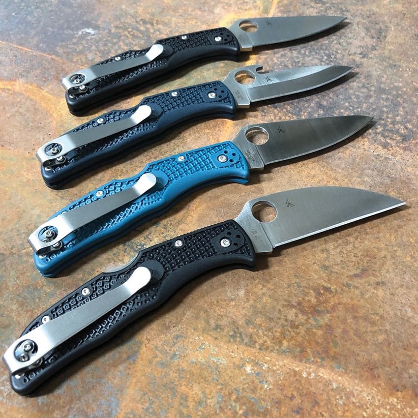 LYNCH NORTHWEST GEAR LNSPLGSW TI CONSTRUCTION STONEWASH FINISH LARGE CLIP FOR SPYDERCO KNIVES