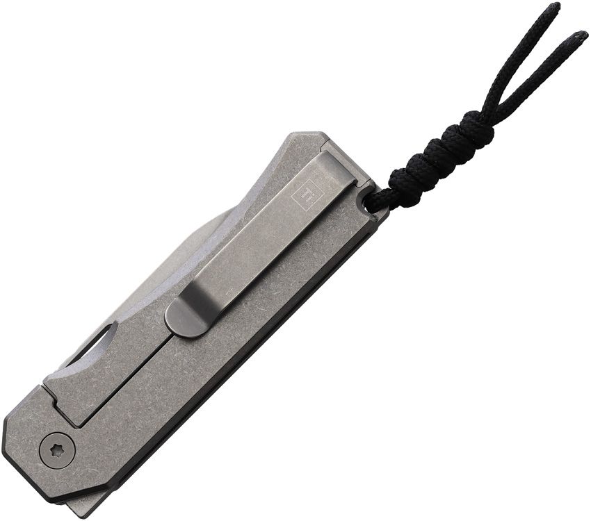 BIG IDEA DESIGN BIG004 TI POCKET FRAMELOCK CPM-S35VN STEEL FOLDING KNIFE.