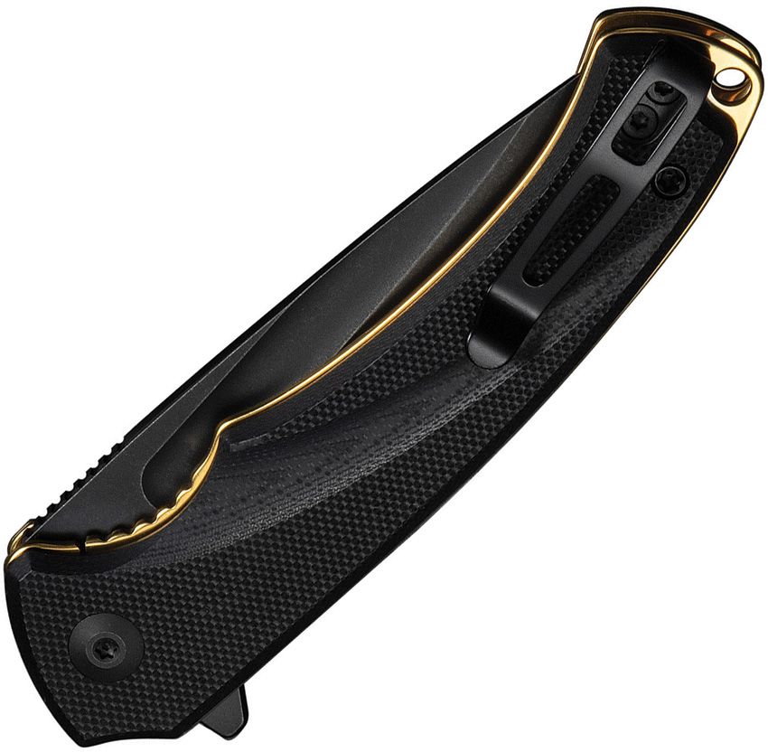 CIVIVI VOIDFLARE C24040-1 – BLACK STONEWASHED 14C28N DROP POINT BLADE – BLACK G10 HANDLE – MADE IN CHINA
