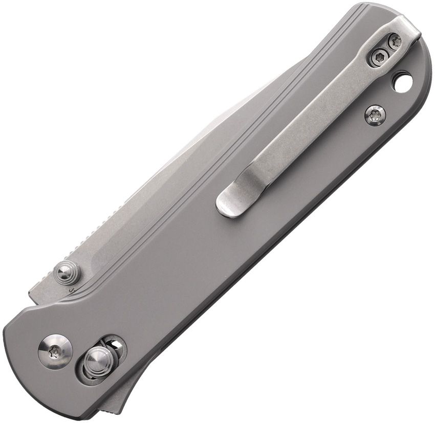 CJRB BOLT J1960TI – STONEWASH AR-RPM9 DROP POINT BLADE – GRAY TITANIUM HANDLE – RECOIL LOCK – MADE IN CHINA
