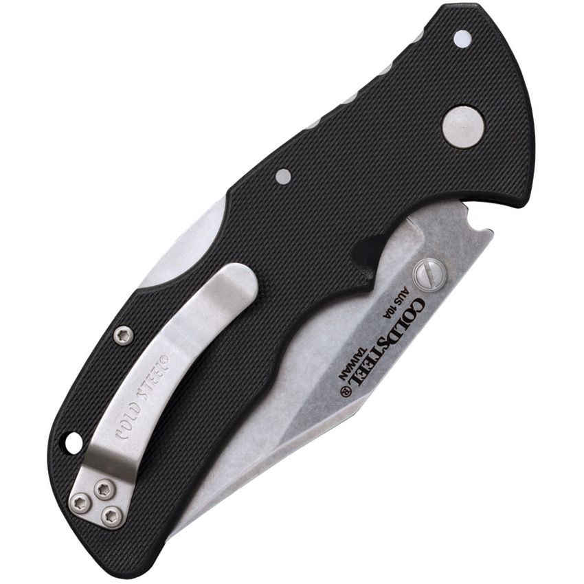 COLD STEEL 27BAC MINI RECON 1 G10 HANDLE AUS-10A STEEL PLAIN CLIP POINT FOLDING KNIFE