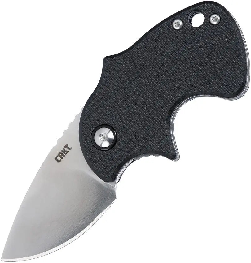 CRKT 7930 ORCA SATIN FINISH D2 STEEL BLACK GRN HANDLE FOLDING