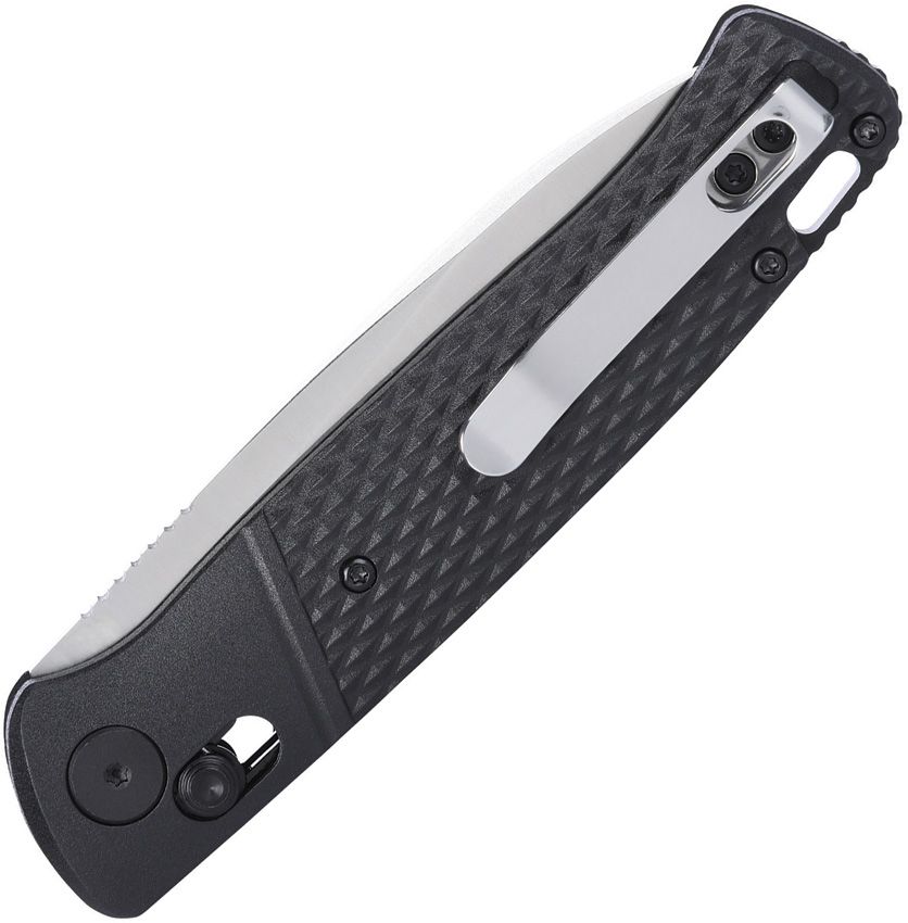 CRKT COUNTERPART K430KXP – SATIN 12C27 DROP POINT BLADE – BLACK GRN HANDLE – CROSSBAR LOCK – MADE IN CHINA