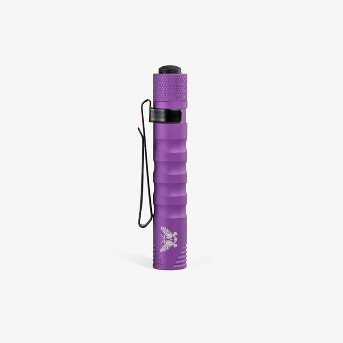 FLYTANIUM FLY-LBF-PURPLE LIGHTNING BUG SMALL FLASHLIGHT EDC NEBULA PURPLE