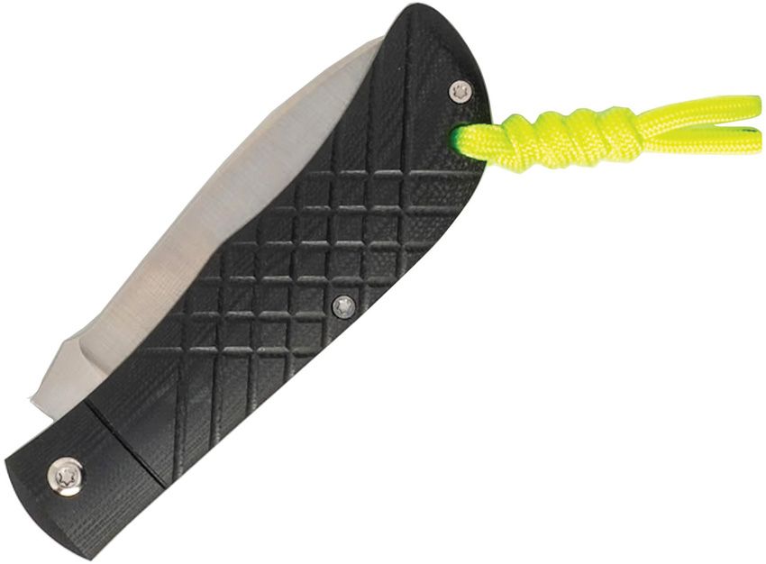 JACK WOLF KNIVES JW54313 TIMBER JACK ULTRALIGHT BLACK G 154CM BLACK G10 HANDLE SLIPJOINT FOLDING KNIFE.