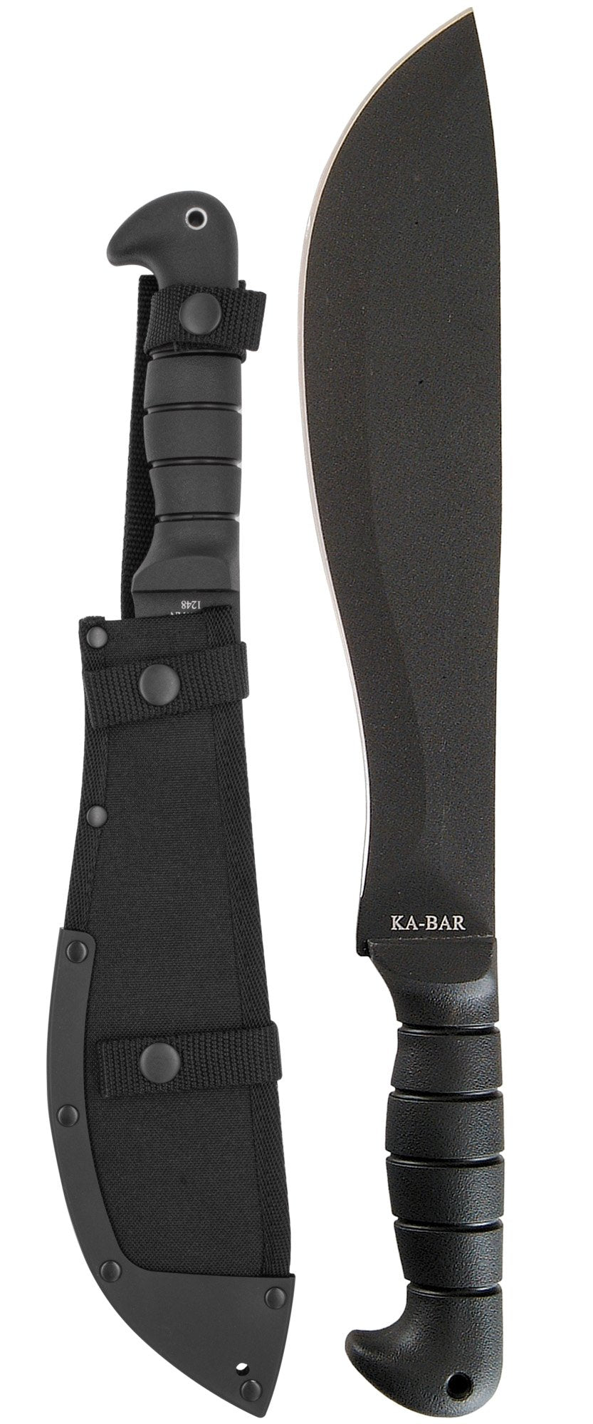 KA‑BAR MACHETE CUTLASS – MODEL 1248 – 1085 CARBON STEEL BLADE – MADE IN TAIWAN - SRK KNIVES AND SPORTS INC