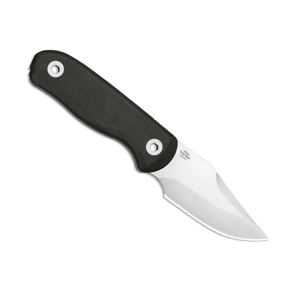 KIZER DROP BEAR FIXED BLADE 1092A3 – SATIN CPM‑S45VN CLIP POINT BLADE – BLACK RICHLITE HANDLE – DESIGNED BY AZO – MADE IN CHINA