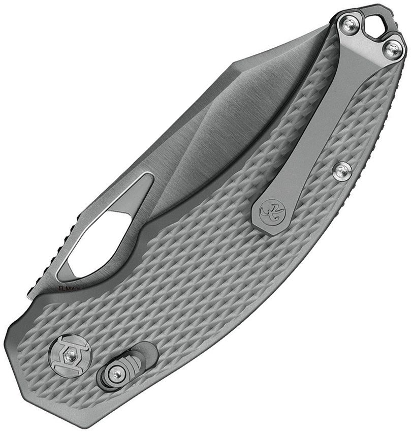 KUNWU X‑PADRE KUNX706T1A – XT‑LOCK – ELMAX – GRAY TEXTURED TITANIUM HANDLE – MADE IN CHINA