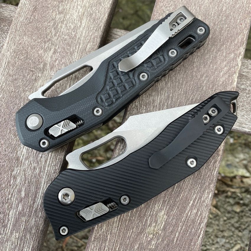 LYNCH NORTHWEST MICROTECH MSI DEEP CARRY POCKET CLIP LNMSIAGSW – STONEWASH TITANIUM CONSTRUCTION – MADE IN THE USA
