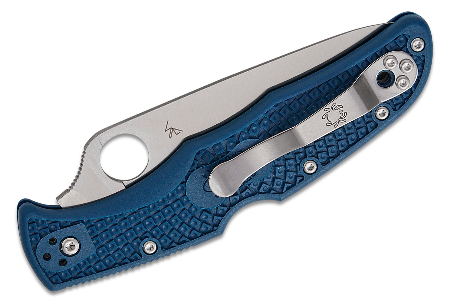 SPYDERCO ENDURA 4 C10PCBL – CPM® SPY27® SATIN BLADE – COBALT BLUE FRN HANDLE – LOCKBACK – MADE IN JAPAN