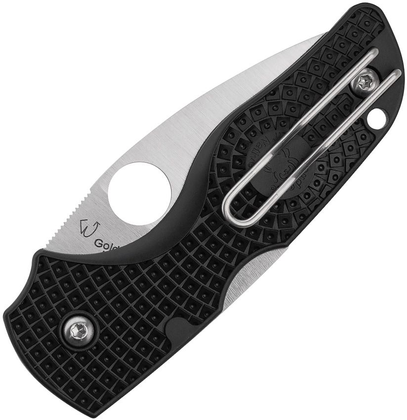 SPYDERCO LIL' NATIVE LIGHTWEIGHT LOCKBACK FOLDING KNIFE 2.47