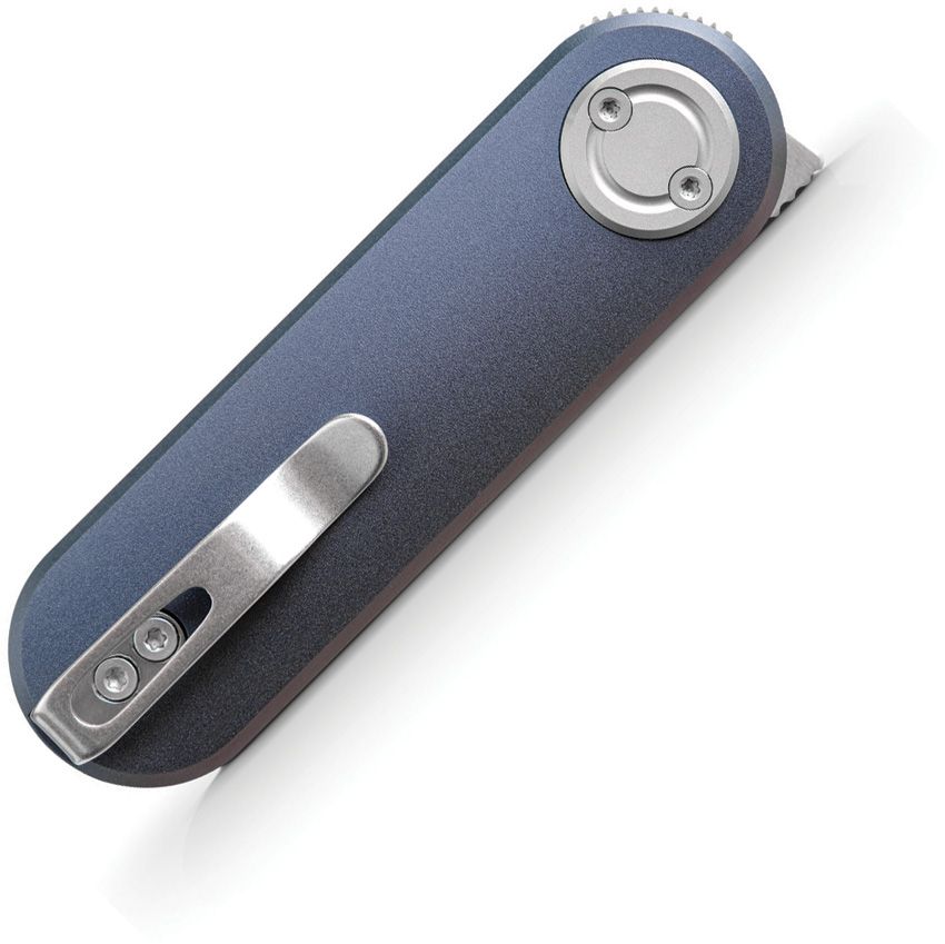 VOSTEED CORGI-V VOSA3713 VANCHOR LOCK – SATIN 14C28N DROP POINT BLADE – DARK SLATE ALUMINUM HANDLE – MADE IN CHINA
