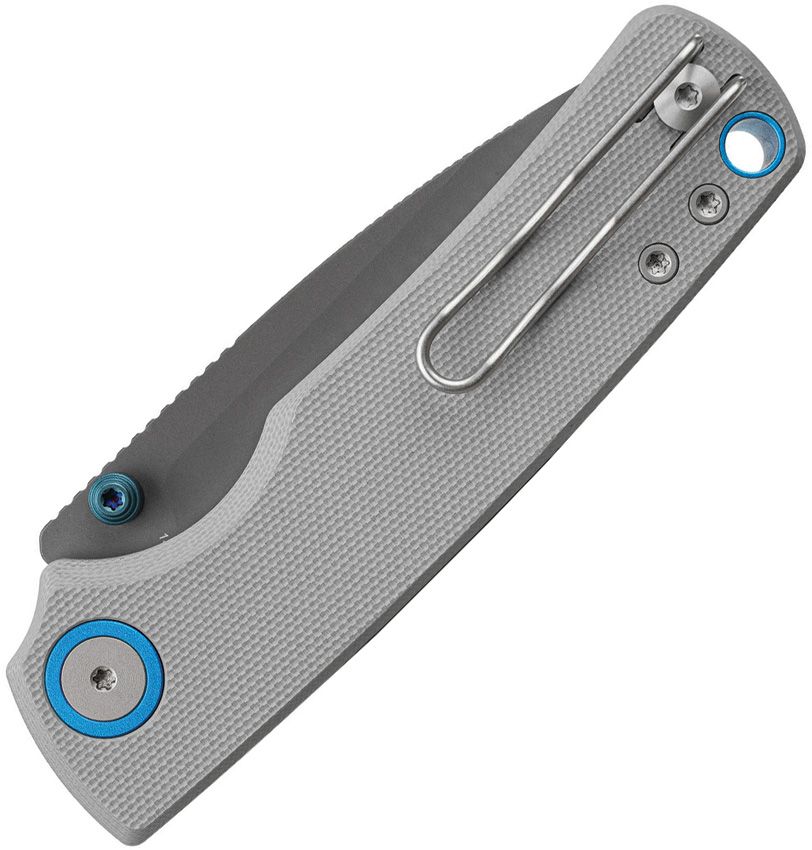 VOSTEED PORCUPINE A2612 – DESTROYER GRAY 14C28N DROP POINT BLADE – GRAY G10 HANDLE – MADE IN CHINA