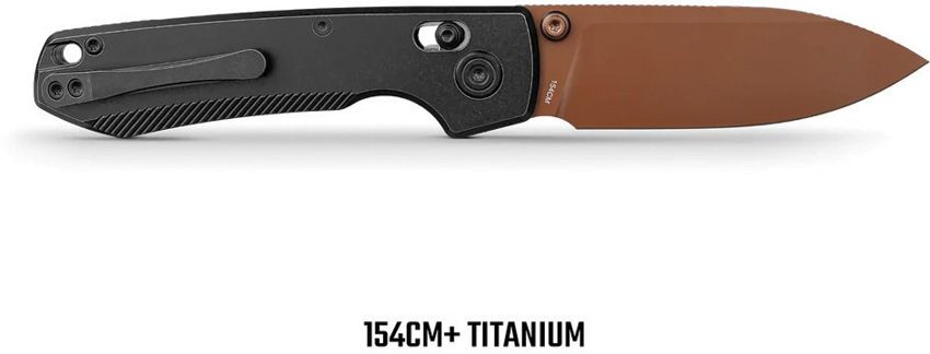 VOSTEED RACCOON TISLIM VOSA4504 – 154CM DROP POINT BLADE – SLIMLINE TITANIUM HANDLE – CROSSBAR LOCK – MADE IN CHINA - SRK KNIVES AND SPORTS INC