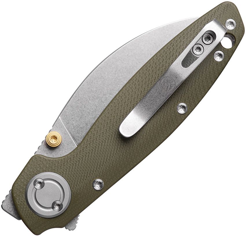 VOSTEED SHILIN CUTTER VOSA2804 – MICARTA HANDLE, VANCHOR LOCK, 14C28N STEEL FOLDING KNIFE A2804 – MADE IN CHINA